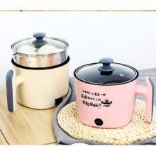 Portable stainless steel electric hot pot 201 material electric stew pot multi-purpose steamer